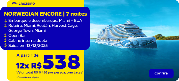 NORWEGIAN ENCORE | 7 noites