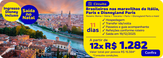 Brasileiros na Itália, Paris e Disneyland Paris