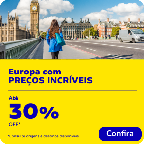 Europa com preços incríveis