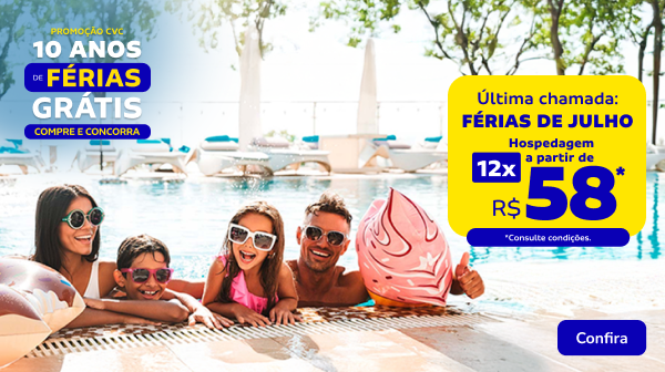 Última chamada: Férias de Julho 