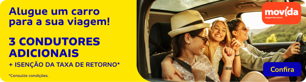 Alugue um carro para a sua viagem!