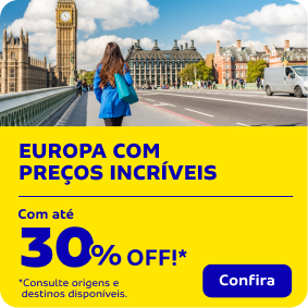 Europa com PREÇOS INCRÍVEIS 
