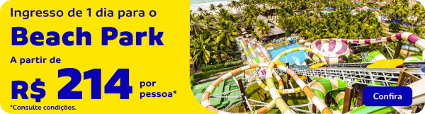 Ingresso no Beack Park por R$ 214