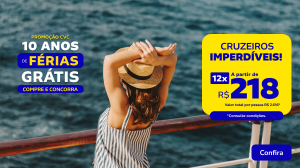Cruzeiros imperdíveis!