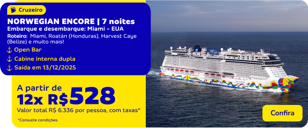 NORWEGIAN ENCORE | 7 noites
