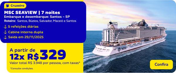 MSC SEAVIEW | 7 noites