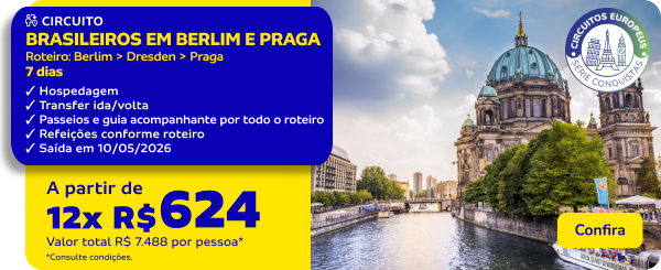 BRASILEIROS EM BERLIM E PRAGA