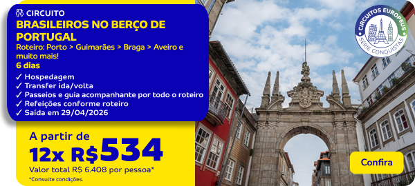 BRASILEIROS NO BERÇO DE PORTUGAL