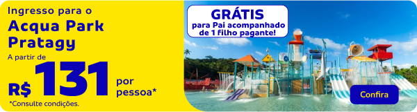 Ingresso no Acqua Park por R$ 131