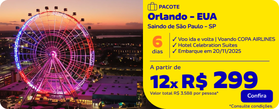 Orlando - EUA | 6 dias