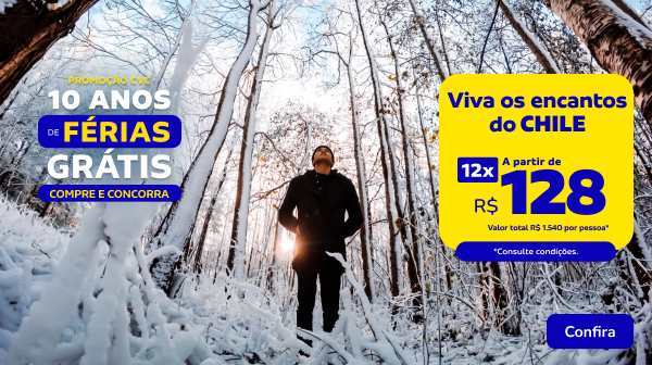 Viva os encantos do Chile