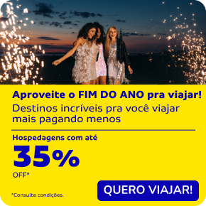 Aproveite o FIM DO ANO para viajar!