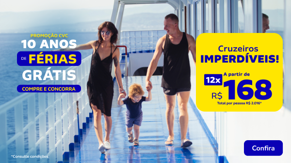 Cruzeiros IMPERDÍVEIS