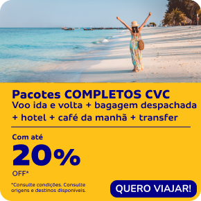 Pacotes COMPLETOS CVC