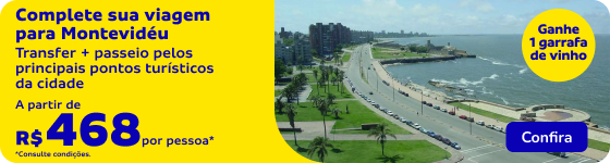 Complete sua viagem para Montevidéu