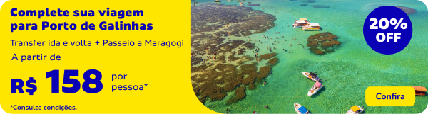 Complete sua viagem para Porto de Galinhas com Transfer ida e volta + Passeio a Maragogi
