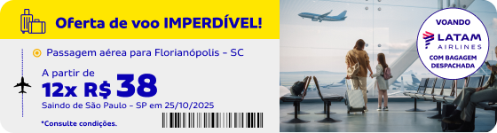 Passagem para Florianópolis - SC