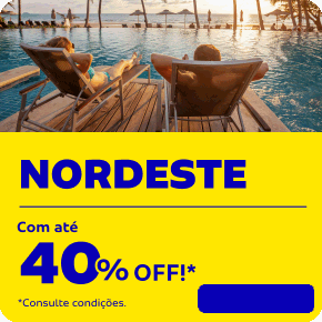 Nordeste com até 40% OFF