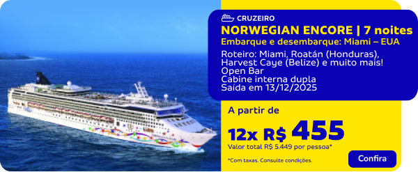 Norwegian Encore - 7 noites