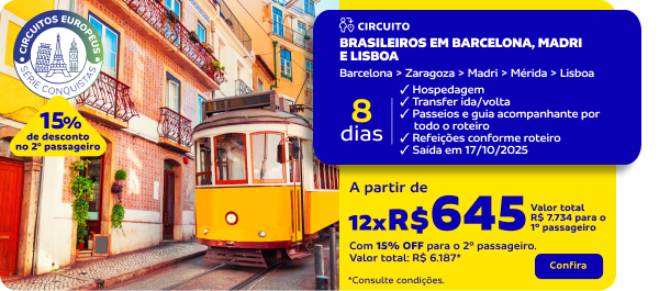 BRASILEIROS EM BARCELONA, MADRI E LISBOA