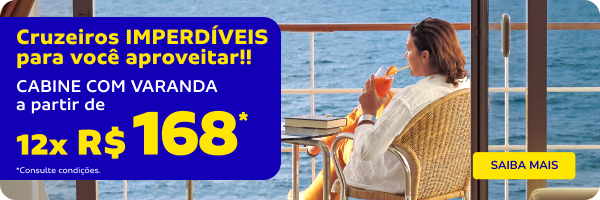 Cruzeiros IMPERDÍVEIS para você aproveitar!!
