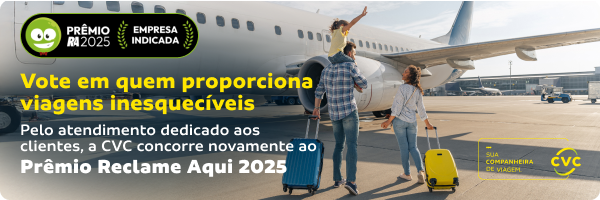 Vote em quem proporciona viagens inesquecíveis
