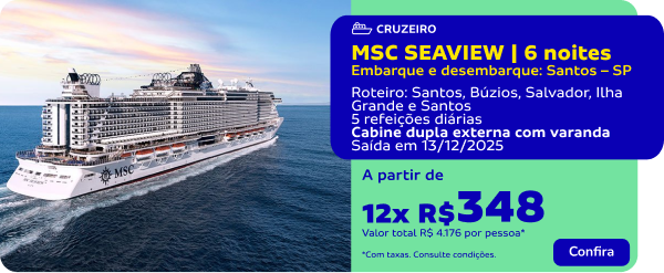 MSC Seaview | 6 noites