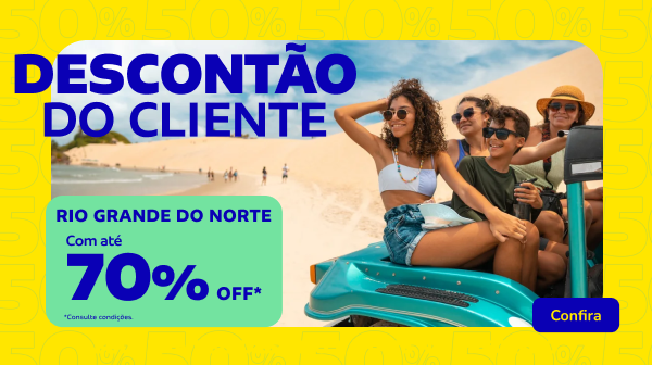 Rio Grande do Norte com até 70% OFF