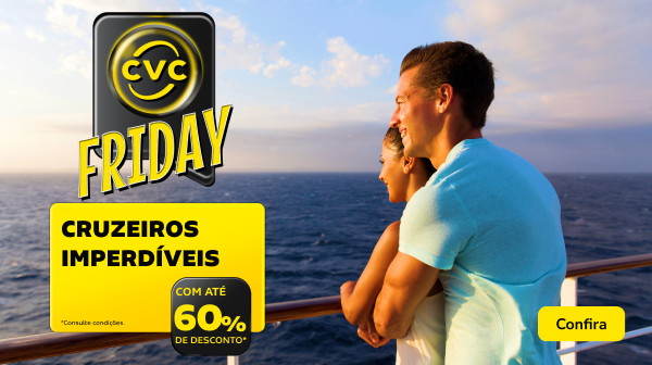 Cruzeiros Imperdíveis com até 60%OFF!