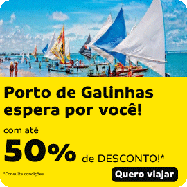 Porto de Galinhas espera por você com até 50%OFF 