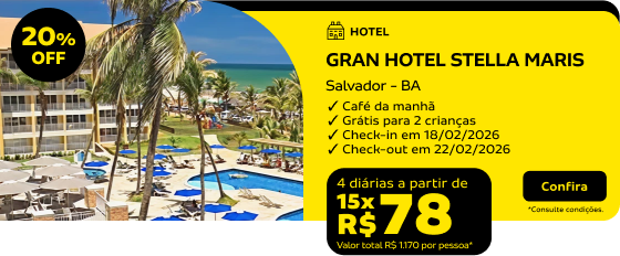 4 dias no GRAN HOTEL STELLA MARIS 