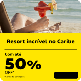 Resort incrível no Caribe