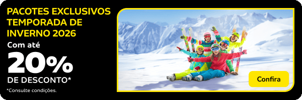 PACOTES EXCLUSIVOS TEMPORADA DE INVERNO 2026