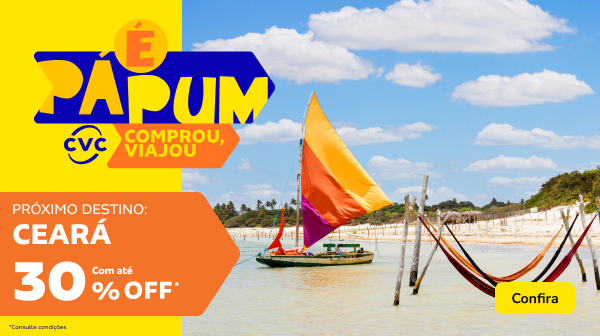 Proximo destino: CEARÁ com até 30%OFF