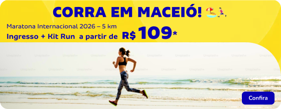 Maratona Internacional 2026 – 5 km em Maceió