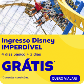 Ingresso Disney IMPERDÍVEL
