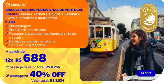 BRASILEIROS NAS MARAVILHAS DE PORTUGAL