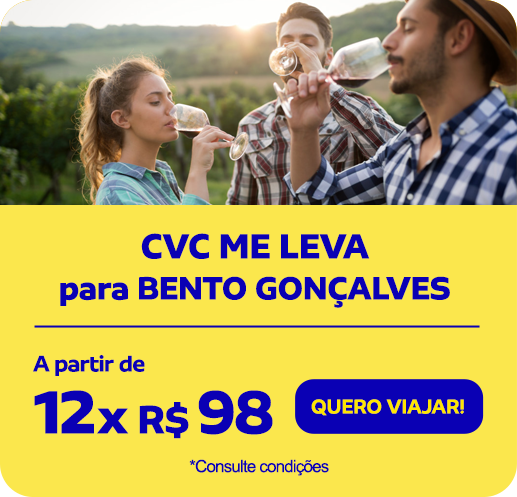 CVC ME LEVA para BENTO GONÇALVES