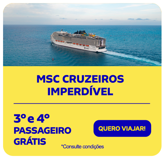 MSC CRUZEIROS IMPERDÍVEL