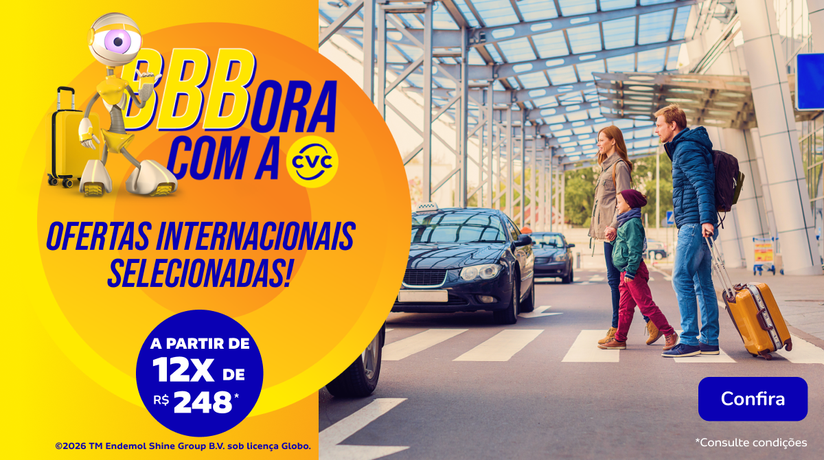 Ofertas internacionais selecionadas!