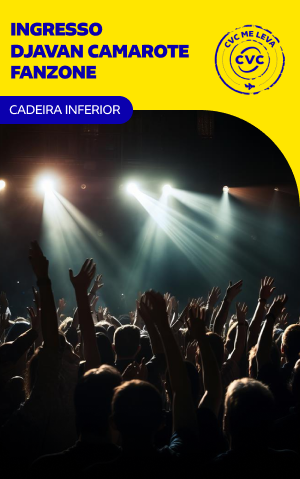 Ingresso Djavan Camarote Fanzone (Cadeira Inferior)