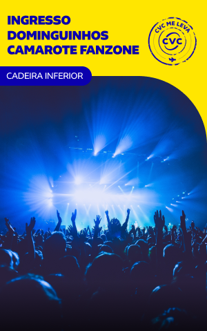 INGRESSO DOMINGUINHOS - CAMAROTE FANZONE 