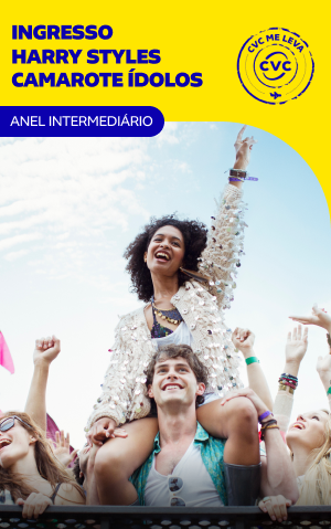 Ingresso Harry Styles Camarote Ídolos (Anel Intermediário)