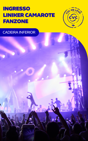 Ingresso Liniker Camarote Fanzone (Cadeira Inferior)