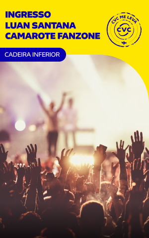 INGRESSO LUAN SANTANA - CAMAROTE FANZONE 