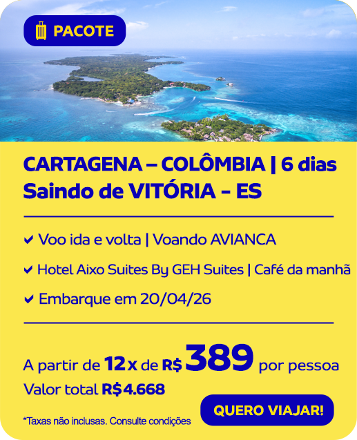 CARTAGENA – COLÔMBIA | 6 dias