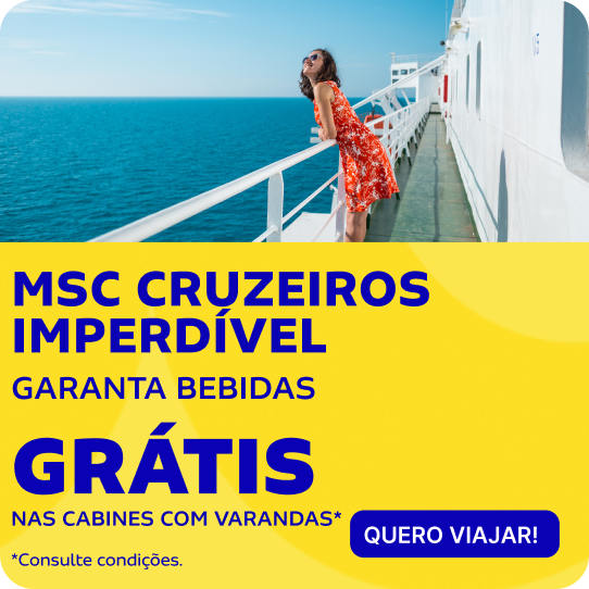 MSC CRUZEIROS IMPERDÍVEL