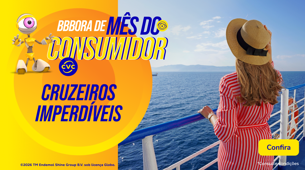 CRUZEIROS IMPERDÍVEIS