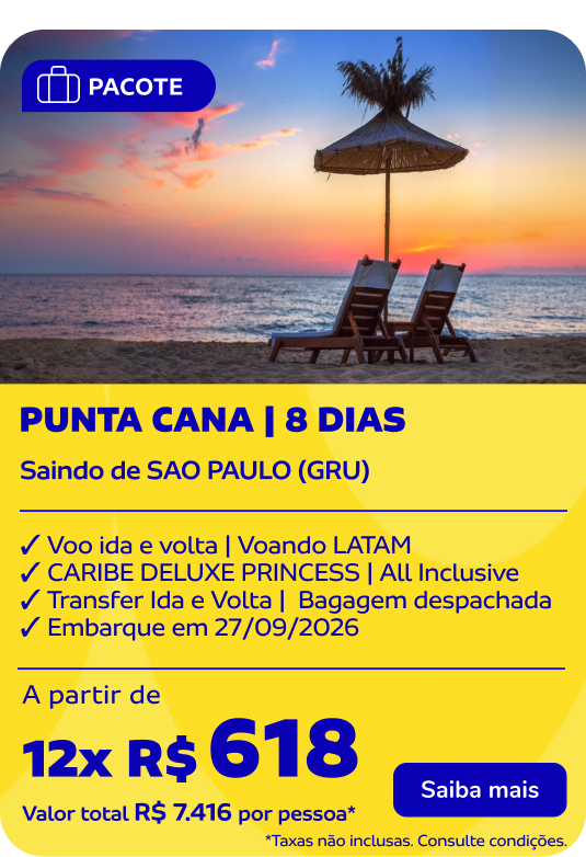 PUNTA CANA | 8 DIAS