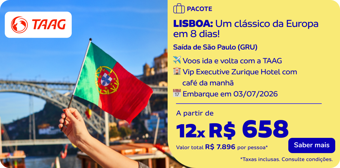 LISBOA: Um clássico da Europa em 8 dias!